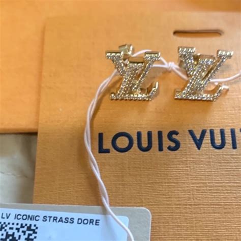 Louis Vuitton Jewelry Authentic Louis Vuitton Iconic Earrings