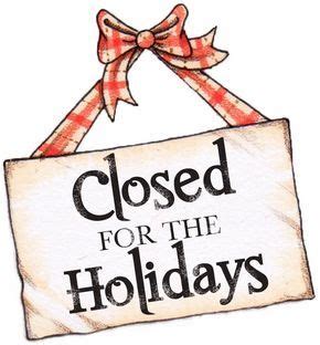 8 Closed For The Holiday Sign Template - Template Guru