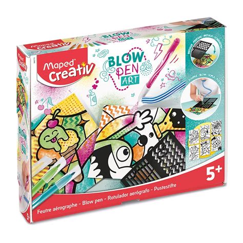 Creativ Flamastry Dmuchane Blowpen Art Kolory Maped Polska