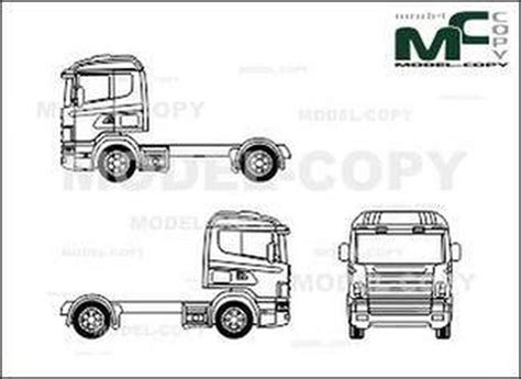 Scania Truck Drawing