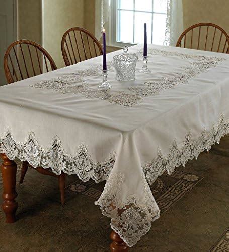 Amazon Imperial Embroidered Vintage Lace Design 70 X 105 Oblong