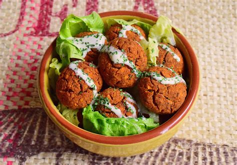 Baked Sweet Potato Falafels Grateful Green Life