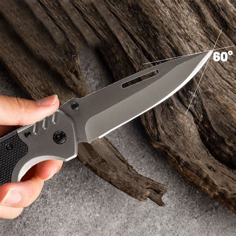 Profi Klappmesser Einhandmesser Survival Taschenmesser Outdoor Messer