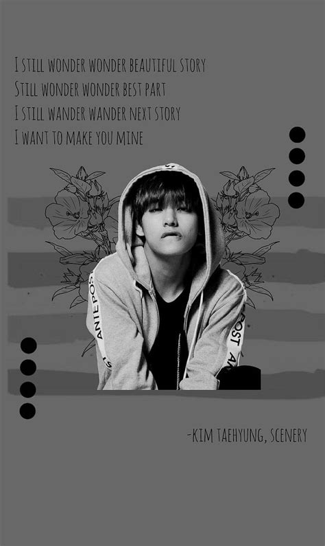 81 Taehyung Wallpaper Aesthetic Black Pictures MyWeb