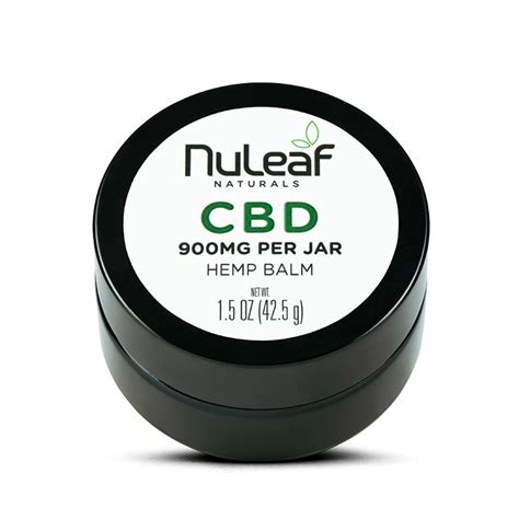 Nuleaf Naturals Cbd Balm Full Spectrum 1 5oz 900mg Cbd Cbd Market