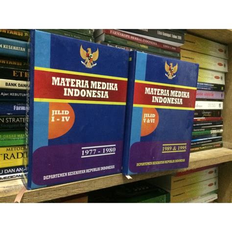 Jual Paket Buku Mmi Buku Materia Medika Indonesia Original