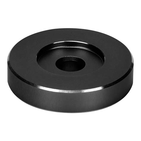 45 Rpm Record Turntable Adapter Large Hole Conversion Sheet Vinyl Black