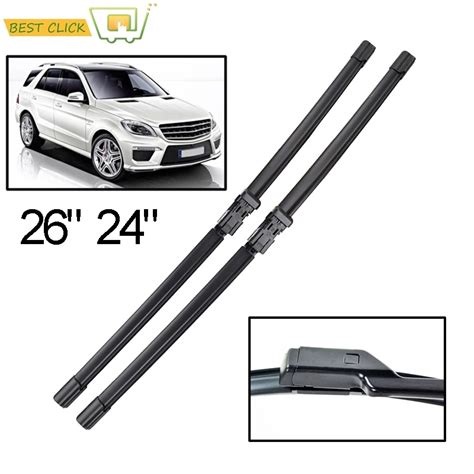 Misima Windshield Windscreen Wiper Blades For Mercedes Benz M Ml Gle