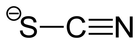 SCN Lewis Structure Molecular Geometry Hybridization And Shape