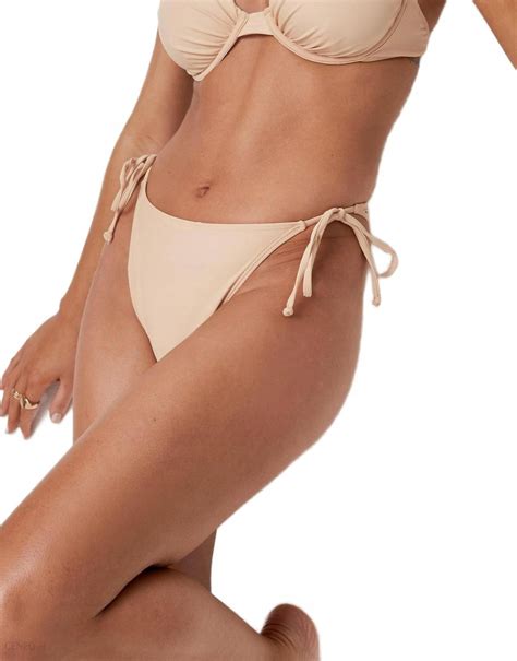 Missguided vwr Bikini Od Dół Wiązanie Xs Ceny i opinie Ceneo pl