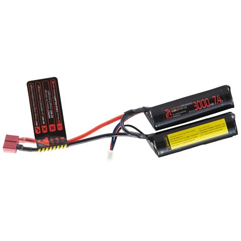 Batería Zion Arms 7 4v 3000mAh Lithium Ion Nunchuck Battery Deans