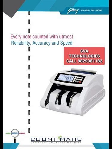 Godrej Fully Automatic Note Counting Machines Model Name Number