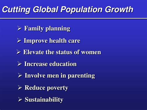 Ppt Applying Population Ecology The Human Population Powerpoint