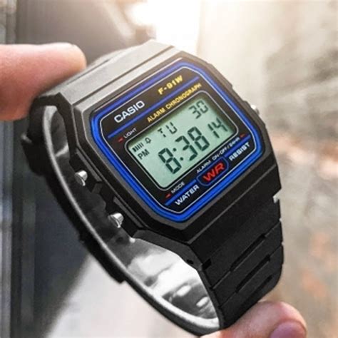 Reloj Casio Negro F-91W-1cr | SKU: CAS-58 – Mostperu