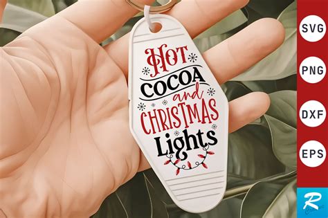 Hot Cocoa And Christmas Lights Svg Graphic By Regulrcrative Creative Fabrica