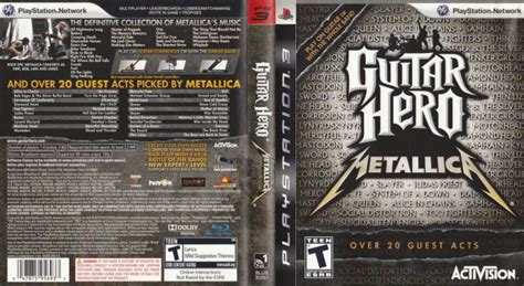 Guitar Hero Metallica Playstation 3 Videogamex