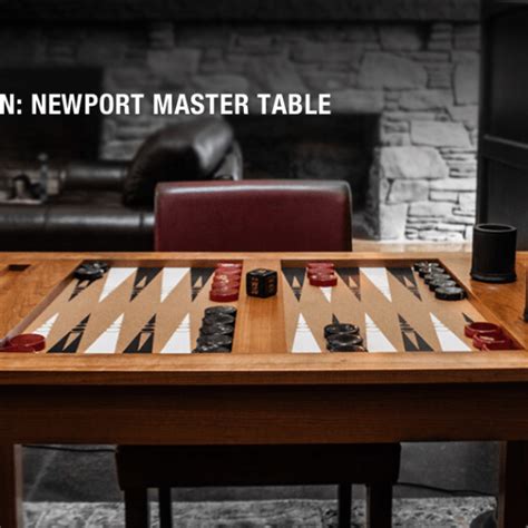 Backgammon Table | Gorgeous Hardwood Cherry or Walnut | Made in USA