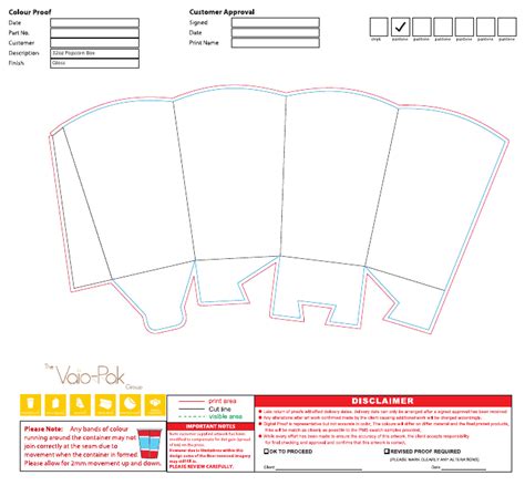 32oz Popcorn Box Template Download Printable PDF | Templateroller