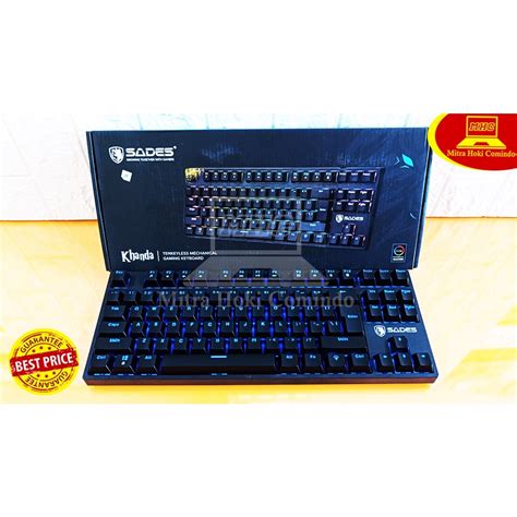 Jual Keyboard Gaming Mechanical TKL Sades Khanda Shopee Indonesia