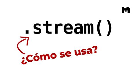 ¿cómo Programar Con Stream En Java Youtube