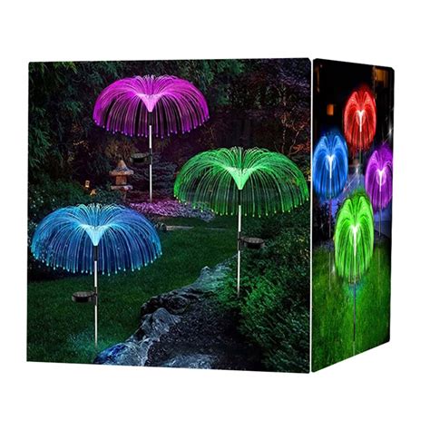 Solarna Lampa Ogrodowa Led Meduza Do Ogrodu Rgb Allegro Pl