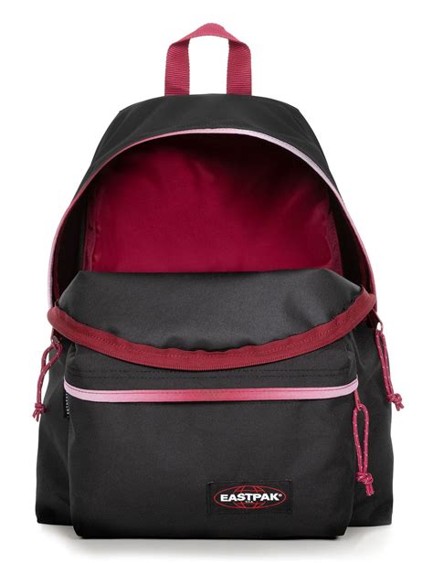 EASTPAK Rucksack Padded Pak R Kontrast Grade Burgundy Modeherz