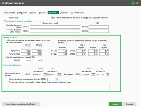 Generaci N Del Dep Sito De Cuentas Anuales Con Sage Contaplus Flex