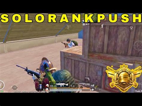 SOLO RANK PUSH PUBG MOBILE INDIA WITH BTBABU SOLO GAME PLAY YouTube