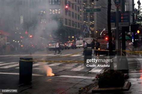 Manhole Fire Photos And Premium High Res Pictures Getty Images