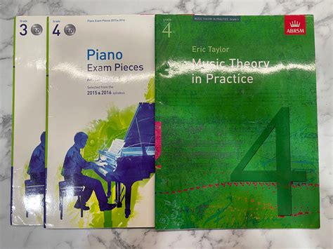 Grade 3and4 Piano Exam Pieces And Music Theory Practice Booklet Hobbies