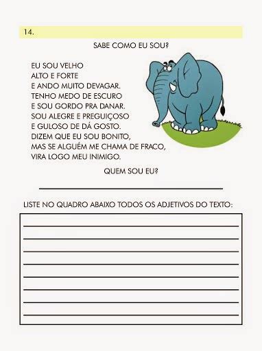 Atividades 3 Serie Portugues - Atividades variadas de Português - 3ª Série - 3