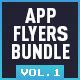 Bundle Flyers App Web Promo Vol By Mockupjungle Graphicriver