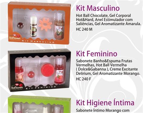 Soninha Hot Flowers Produtos Sensuais Provence Lingerie Avaré Novos Kits Hot Flowers