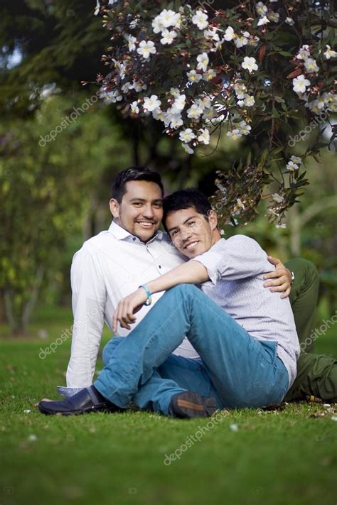 Beautiful Gay Couple Relaxing Stock Photo Actualtime 70842965