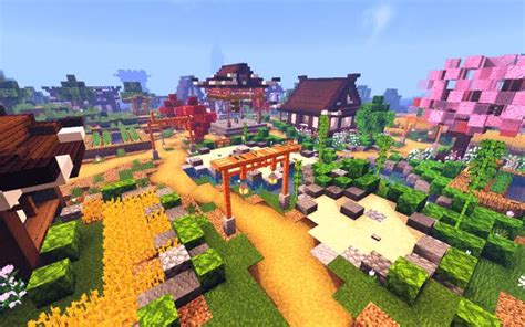 On which biome a japanese-like village should be placed on? (Image ...