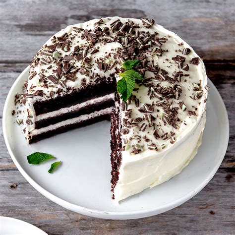 Mint Chocolate Layer Cake Recipe Farm Flavor Recipe