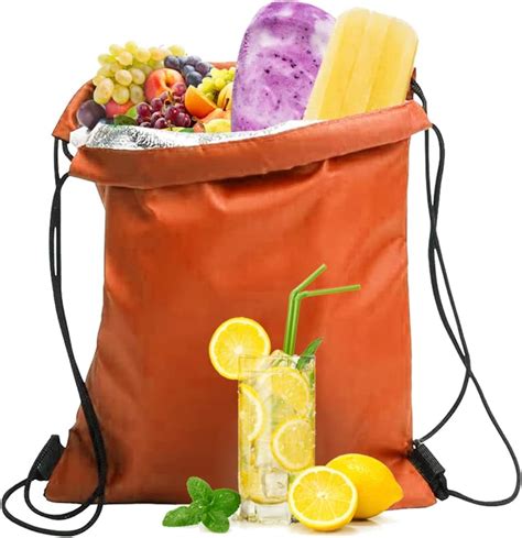 Paquet De Sac Lunch Isotherme Cordon De Serrage Tanche