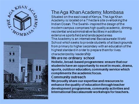 Aga Khan Academy MombasaKenya