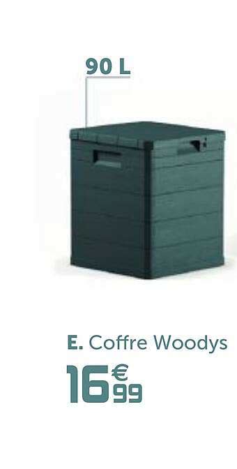 Promo Coffre Woodys Chez GiFi ICatalogue Fr