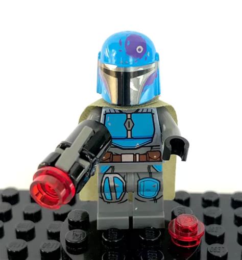 LEGO STAR WARS Figurine MANDALORIAN TRIBE WARRIOR DARK AZURE Sw1080