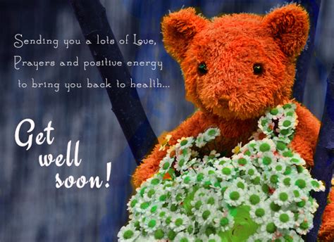 Get Well Soon Wishes With Bouquet Free Get Well Soon Ecards 123