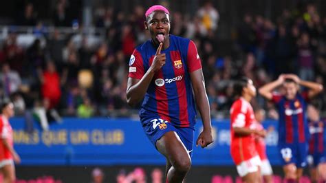 UEFA Women's Champions League round-up: Barcelona defeat Benfica 5-0 as Lyon put NINE goals past ...