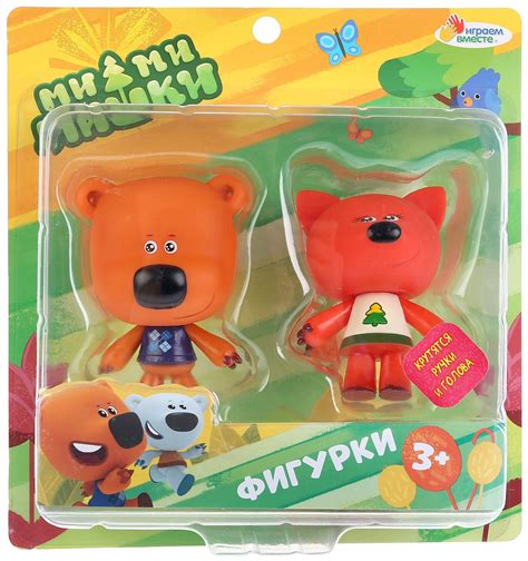 Фигурки Играем вместе Мимимишки - Кеша и Лисичка F-29R — купить по ...