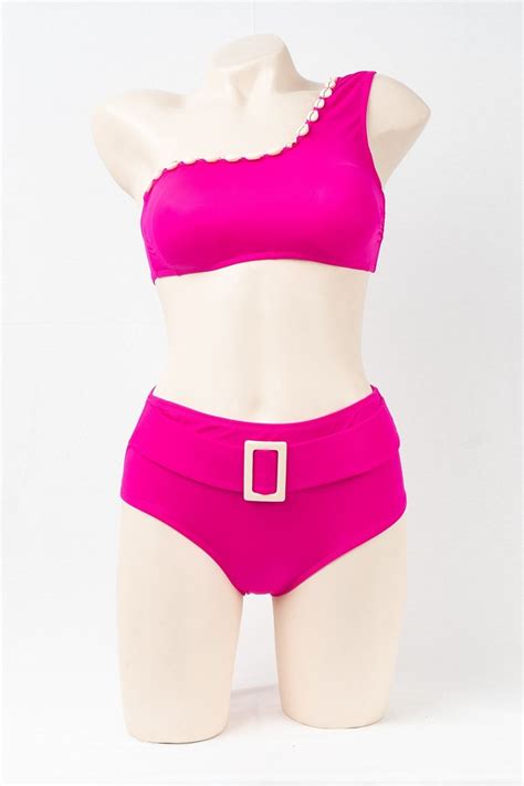 SAILOR swimwear Tek Omuz Deniz Kabuklu Bikini Takım Fiyatı Yorumları Trendyol
