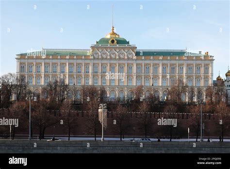 The Grand Kremlin Palace In Moscow Stock Photo Alamy