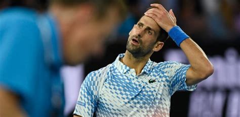 Djokovic l énorme coup de gueule contre l arbitre