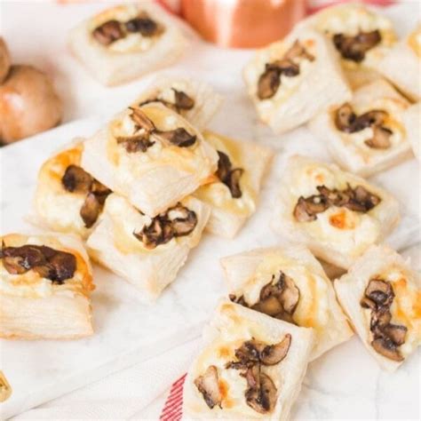 Mushroom Appetizer With Puff Pastry Easy Recipe Depot