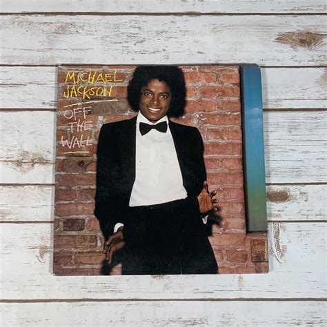 Michael Jackson Off The Wall 1979 Vintage Vinyl Record Lp Etsy