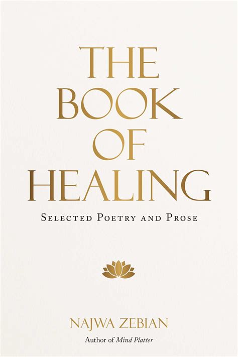 The Book Of Healing Book By Najwa Zebian Official Publisher Page