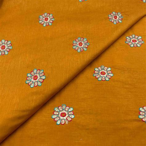 Cambric Cotton Embroidery D Thekapra